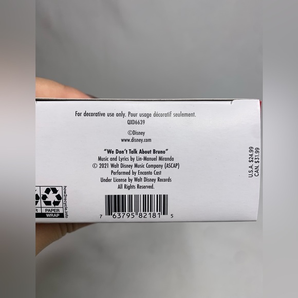 Hallmark keepsake Christmas ornament Disney’s encanto we don’t talk about Bruno - Picture 4 of 4